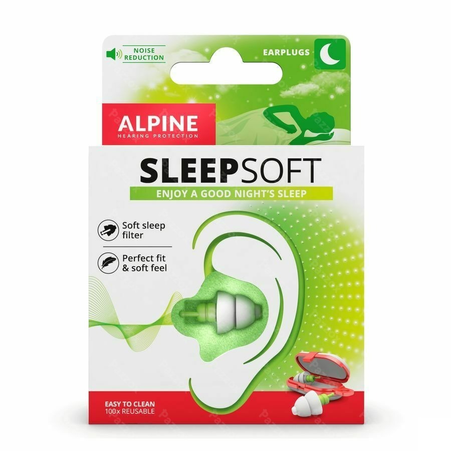 Alpine SleepSoft 1 Paire Bouchon Oreille