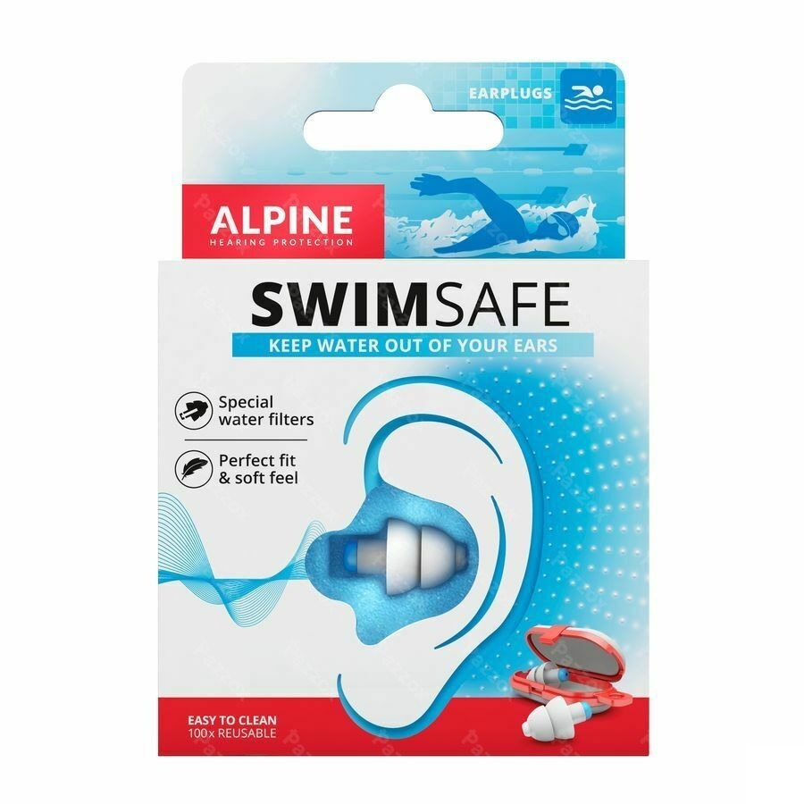 Alpine Swimsafe 1 Paire Bouchons d'Oreilles