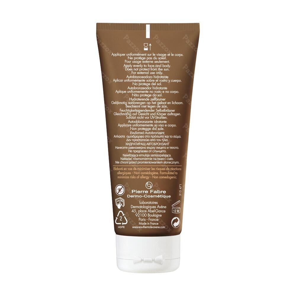 Avene Lait Autobronzant Hydratant 100ml