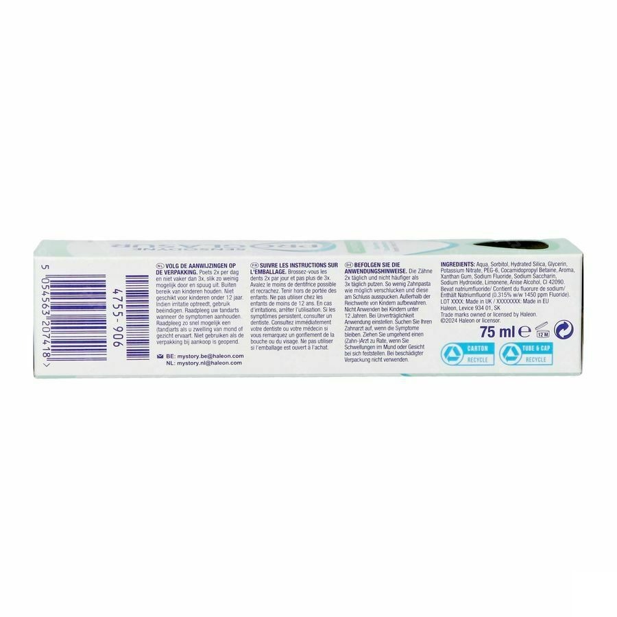 Sensodyne Proglasur Multi Action Daily Protection Dentifrice 75ml