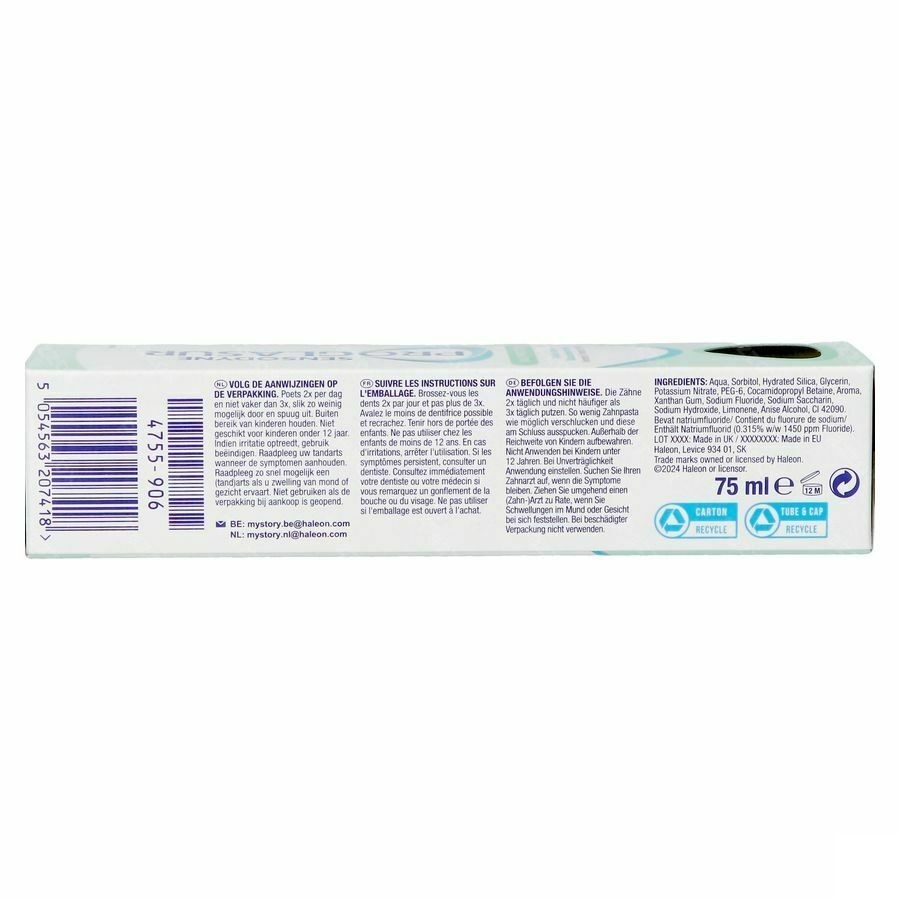Sensodyne Proglasur Multi Action Daily Protection Dentifrice 75ml