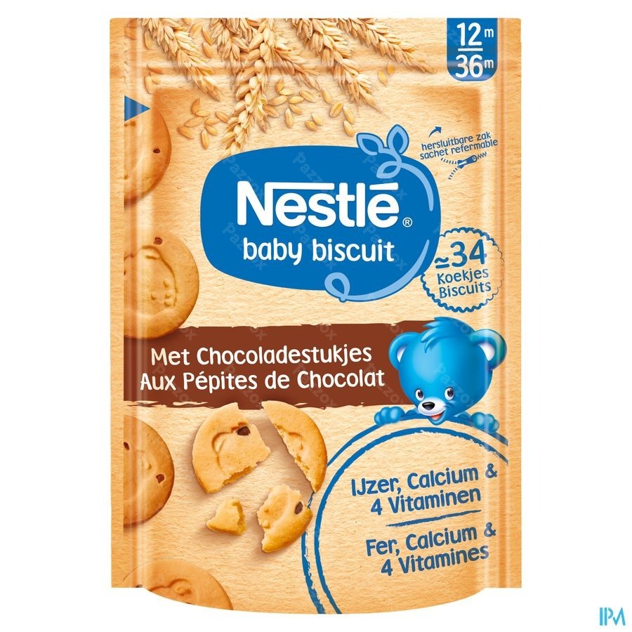 Nestle Baby Biscuit Pépites de Chocolat Bébé 12+ Mois 150g