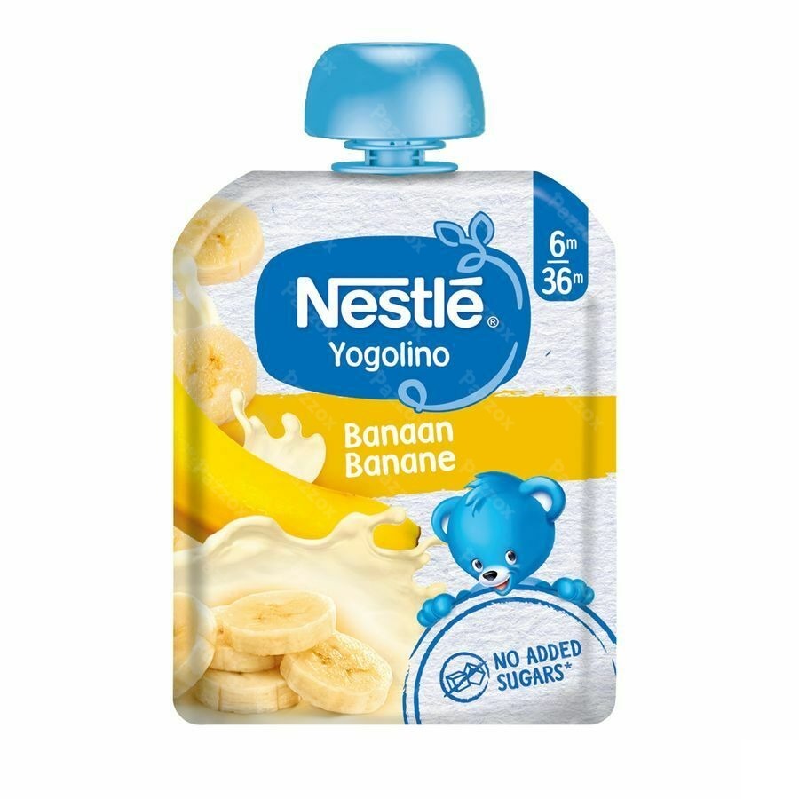 Nestle Yogolino Gourde Yaourt Banane Bébé 6+ Mois 90g