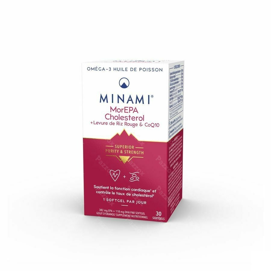Minami Morepa Smart Fats Cholest. Pot Softgel 30