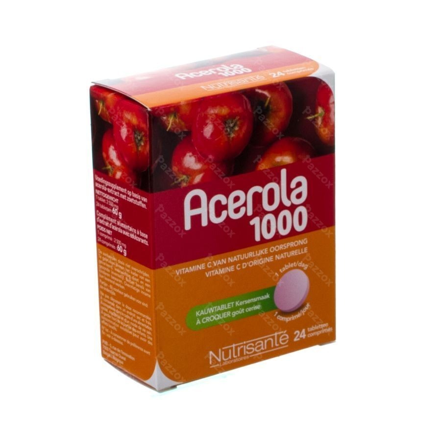 Acerola 1000mg Comp Croq 24