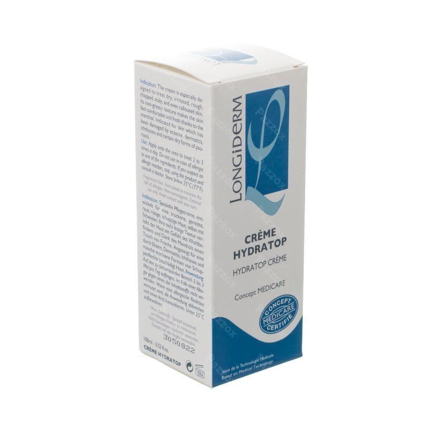 Longiderm Creme Hydratop 100ml