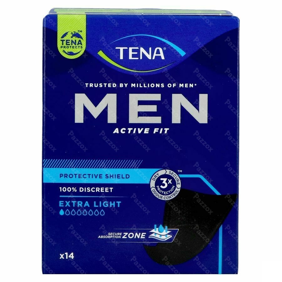 Tena Men Active Fit Protective Shield 14 750403