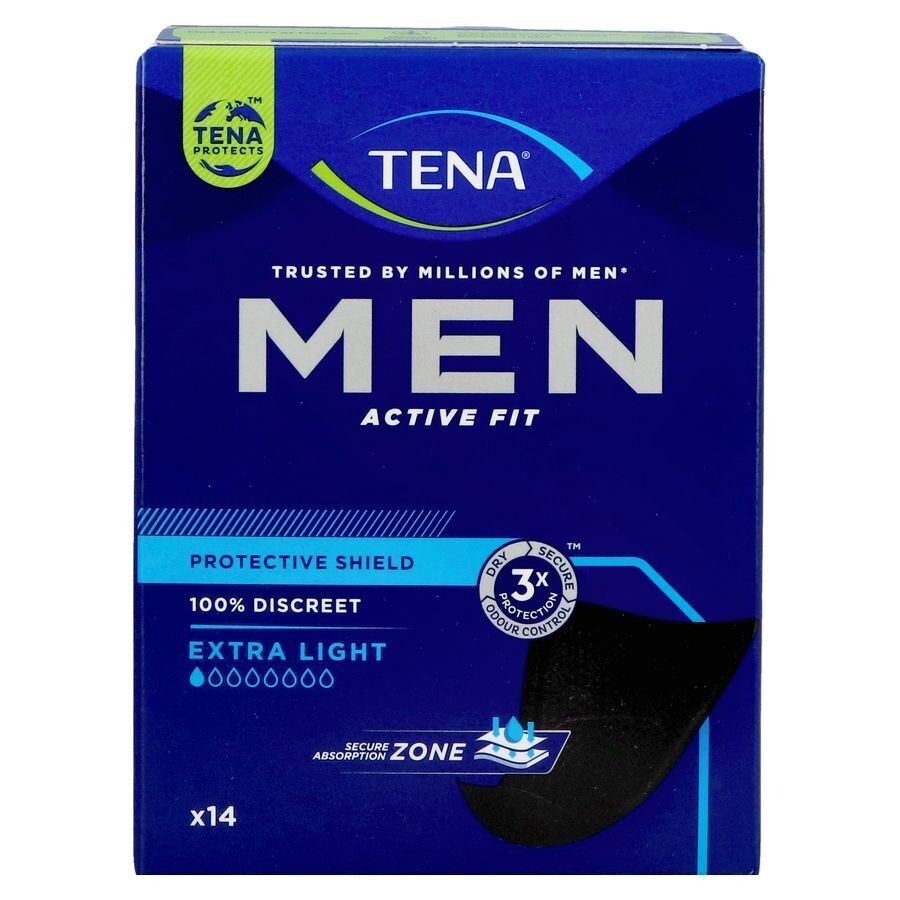 Tena Men Active Fit Protective Shield 14 750403
