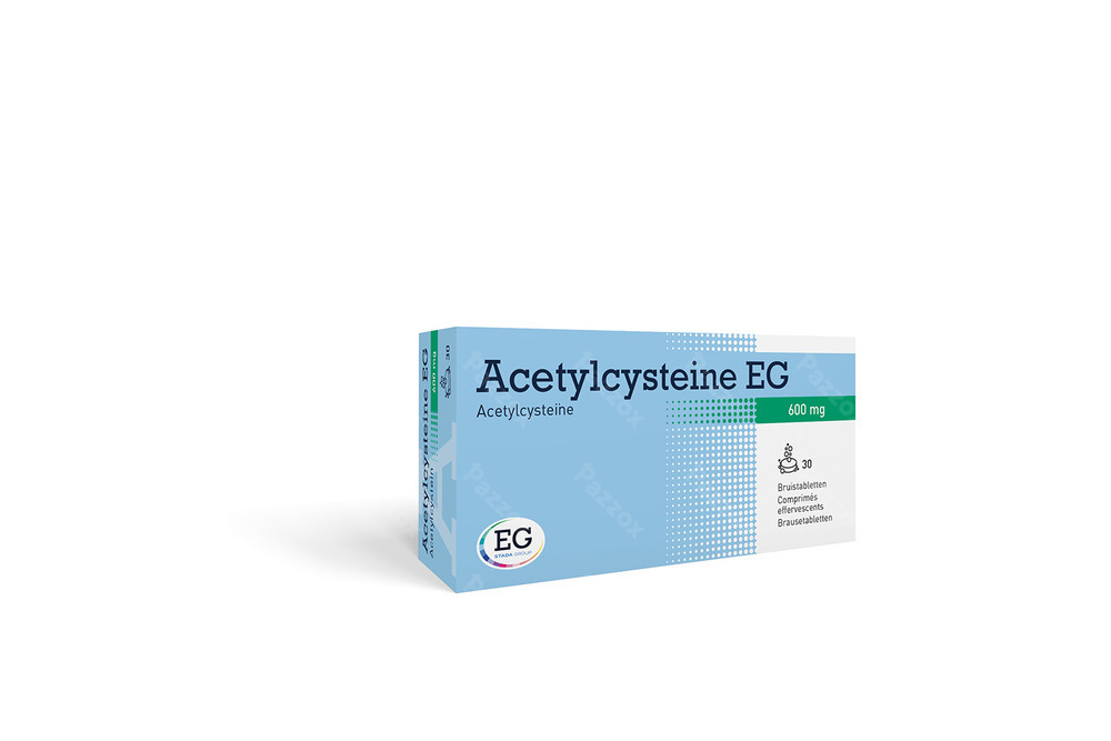 Acetylcysteine EG 600mg 30 Comprimés effervescents