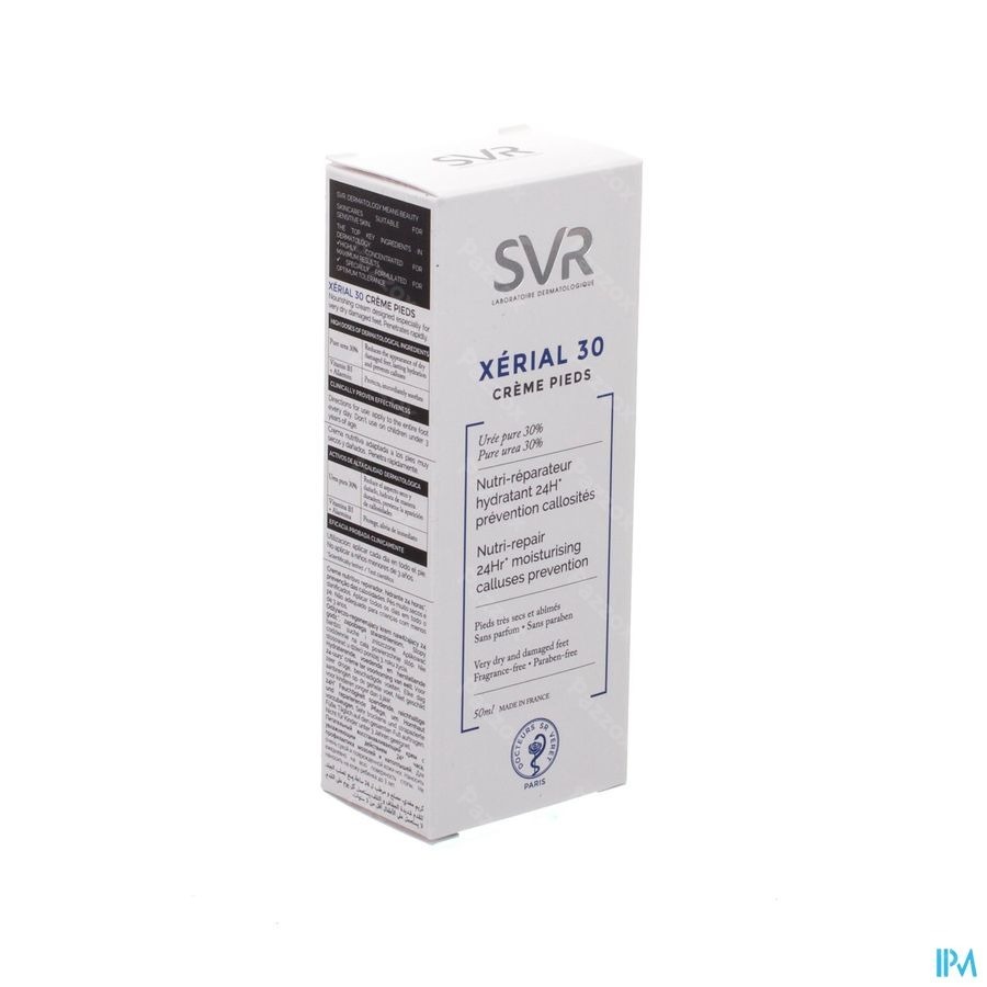 SVR Xérial Crème Pieds 50ml