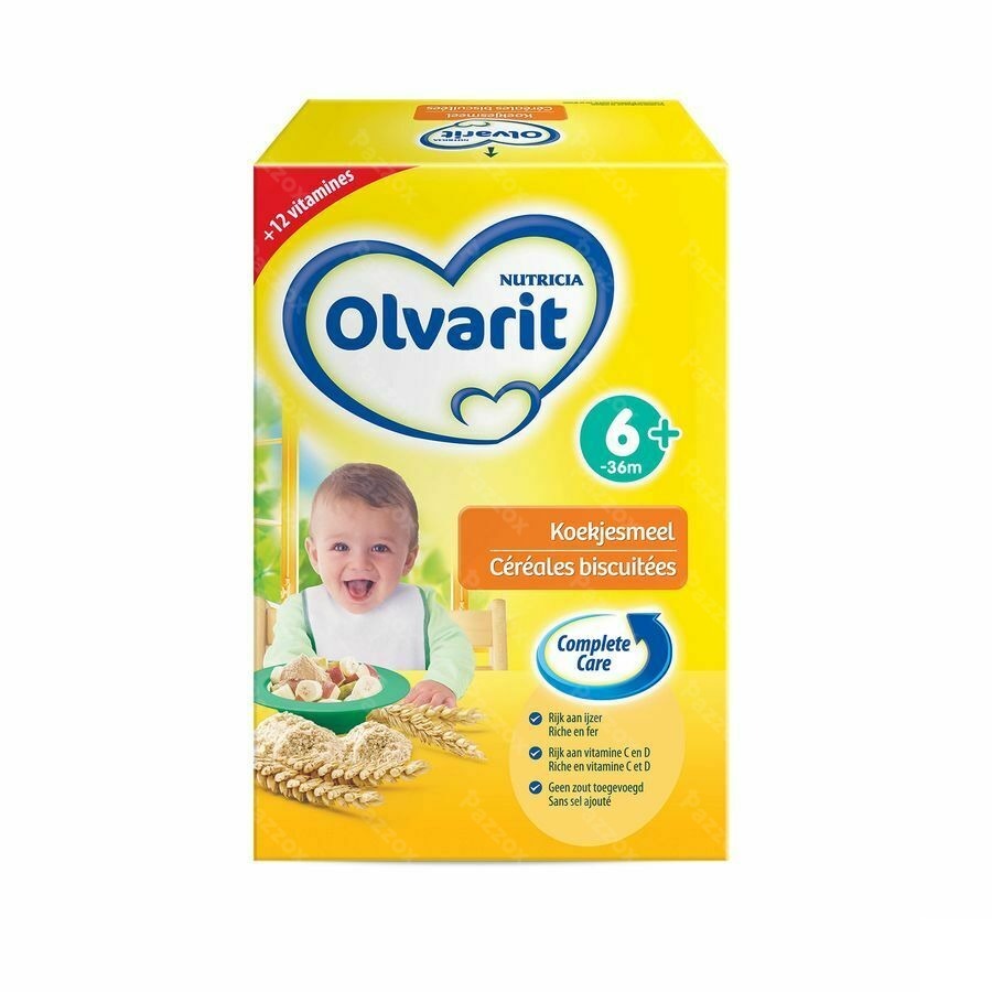 Olvarit Cereales Biscuitees 6m 2x300g