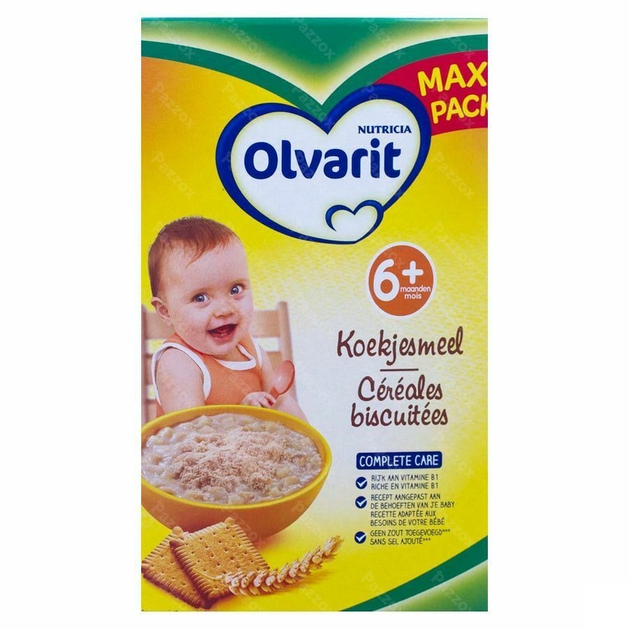 Olvarit Cereales Biscuitees 6m 2x300g
