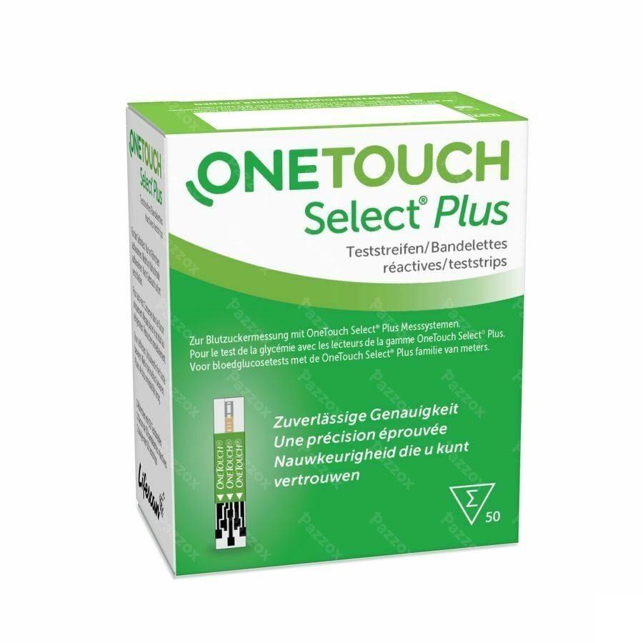 OneTouch Select Plus Bandelettes (50)