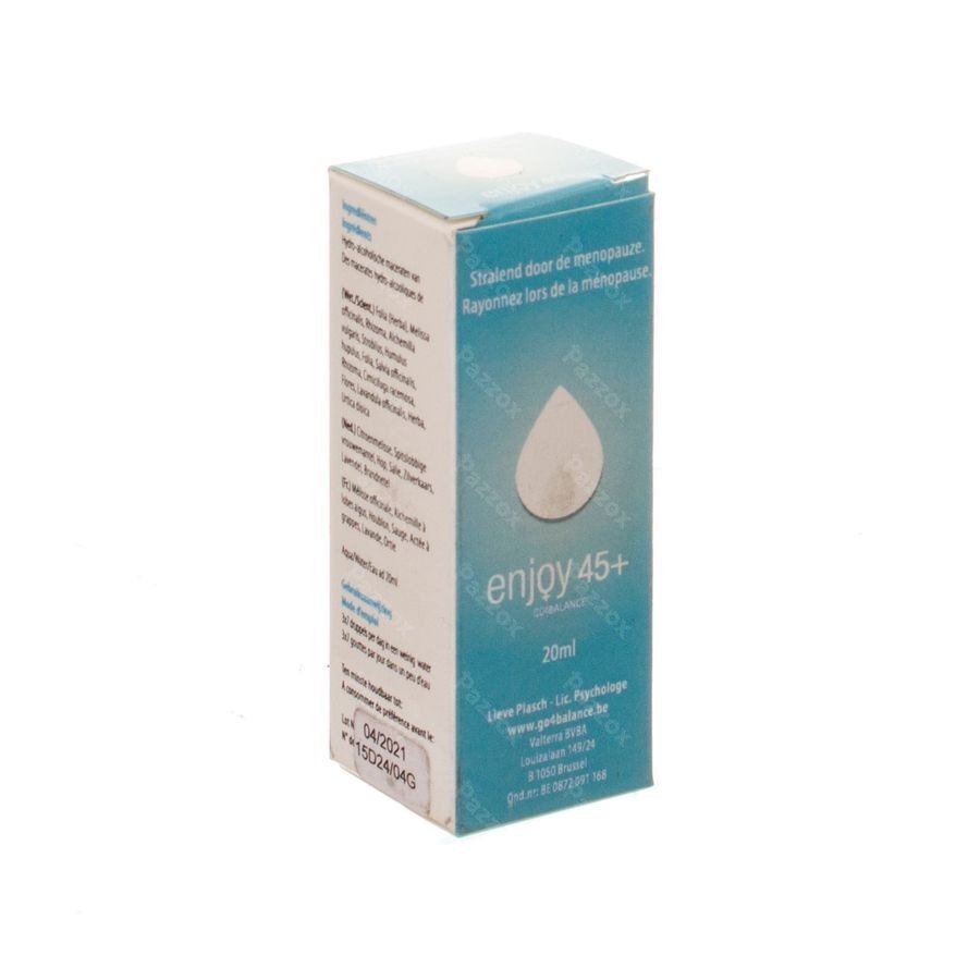 Enjoy 45+ Gouttes Fl 20ml