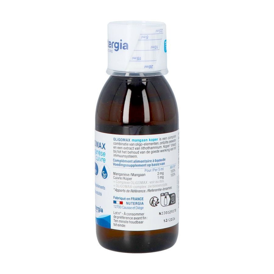 Oligomax Manganese Cuivre 150ml