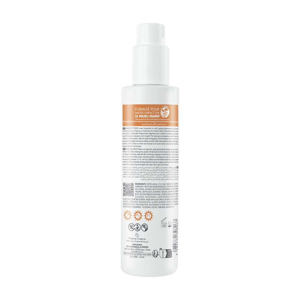 A-Derma Protect Spray Enfant SPF50+ 200ml