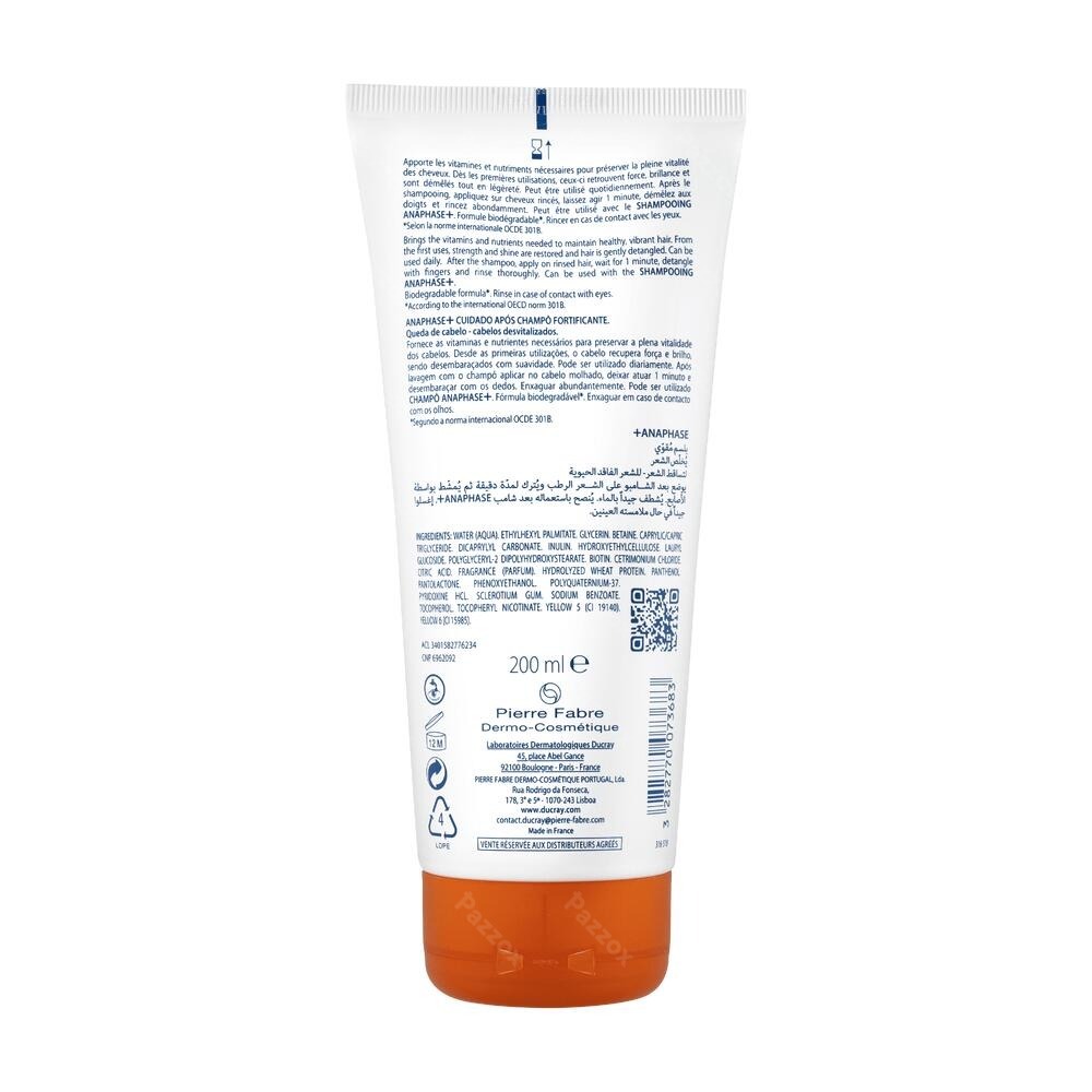 Ducray Anaphase+ Apres Sh Fortifiant 200ml