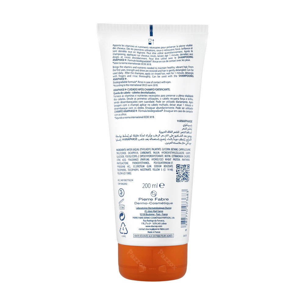 Ducray Anaphase+ Apres Sh Fortifiant 200ml