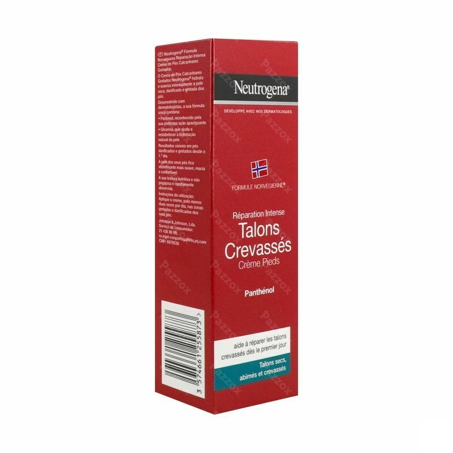 Neutrogena Dermato Creme Pieds Talon Crevas. 50ml
