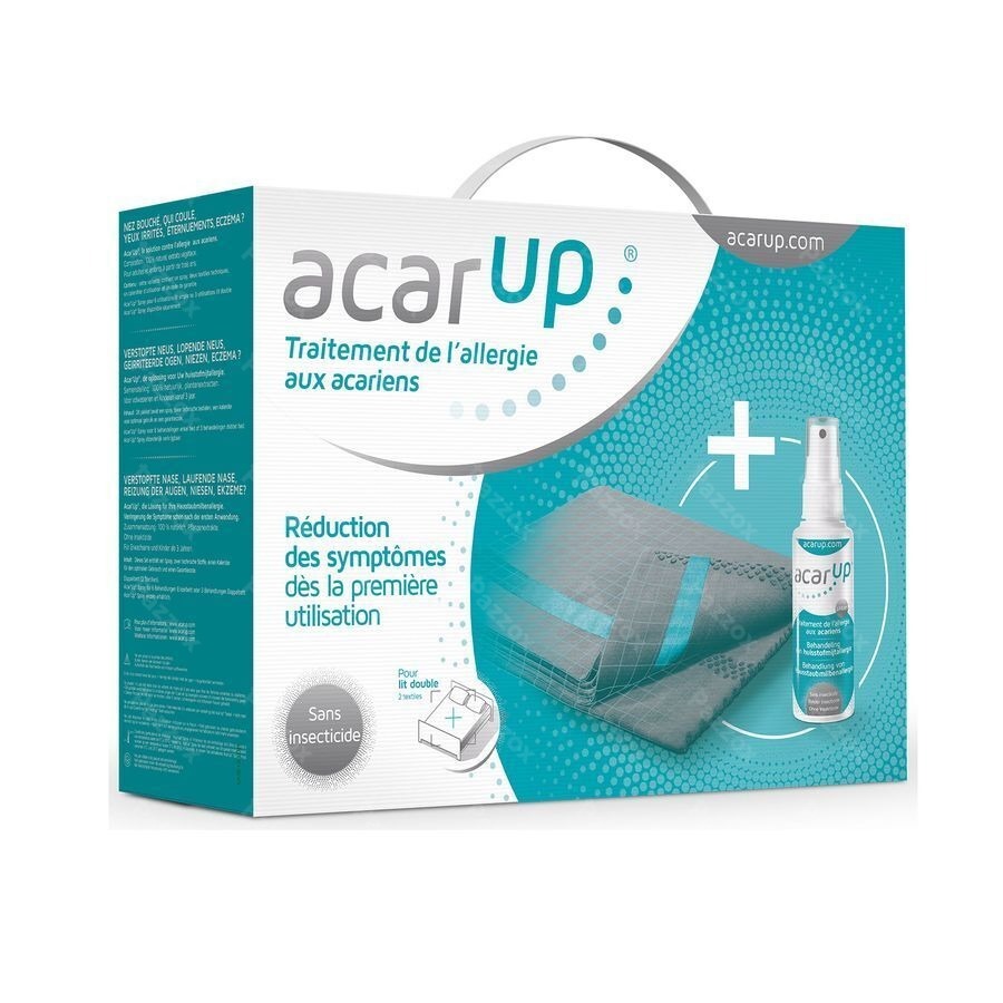 Acar Up Acarien Kit Duo 2 Textiles + Vapo 100ml