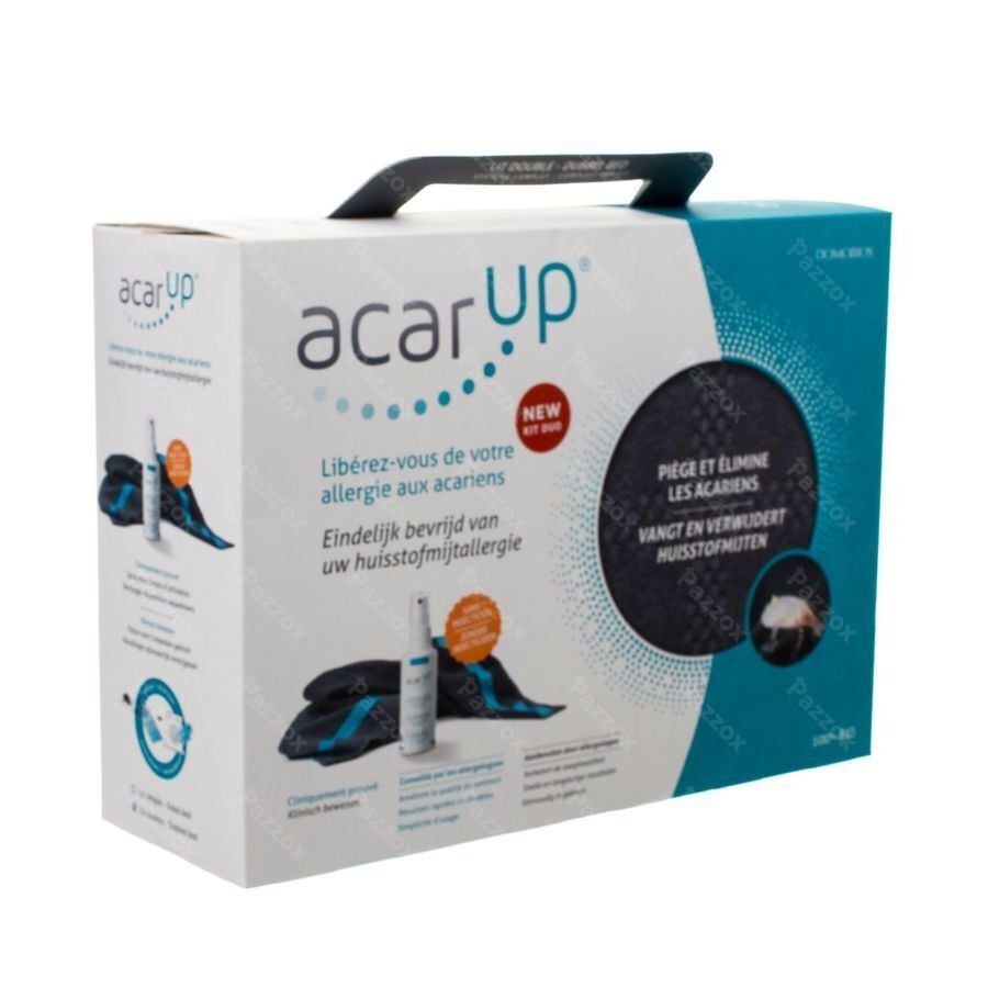 Acar Up Acarien Kit Duo 2 Textiles + Vapo 100ml