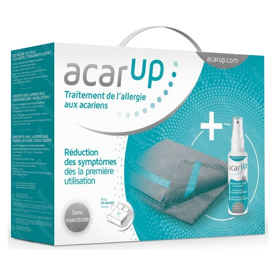 Acar Up Acarien Kit Duo 2 Textiles + Vapo 100ml