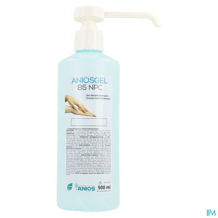Aniosgel 85 N/parf N/color Fl 500ml+pompe
