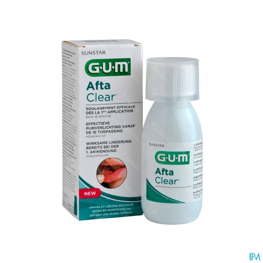 Gum Aftaclear Bain Bouche 120ml