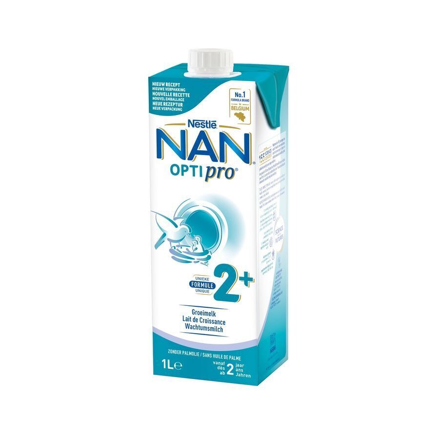 Nan Optipro Lait de Croissance 2+ Bébé 2+ Ans 1L