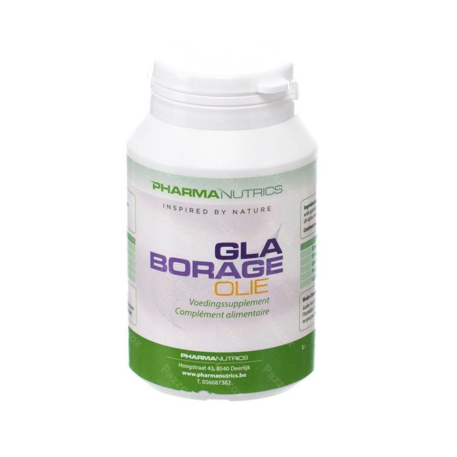 Gla Borage Huile Caps 90 Pharmanutrics