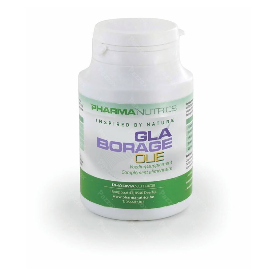 Gla Borage Huile Caps 90 Pharmanutrics