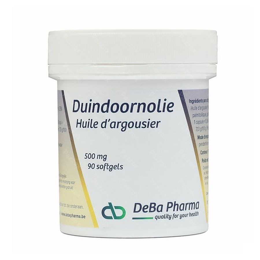 Huile Argousier Softgel 90x500mg Deba