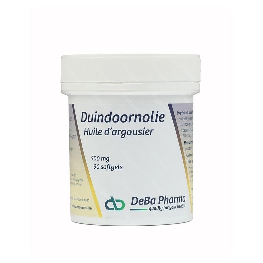 Huile Argousier Softgel 90x500mg Deba