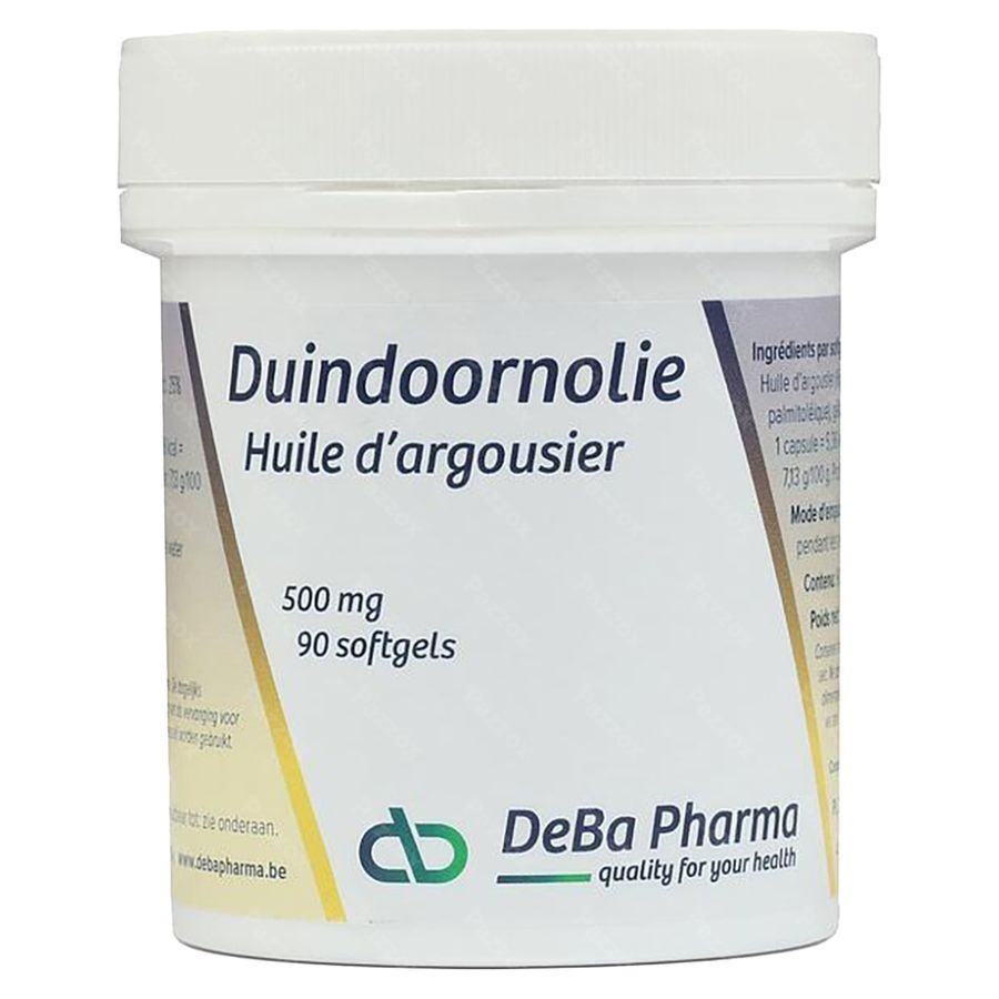Huile Argousier Softgel 90x500mg Deba
