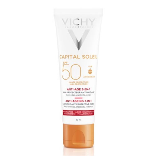 Vichy Capital Soleil Anti-Aging 3-in-1 Antioxidante SPF 50+ 50ml