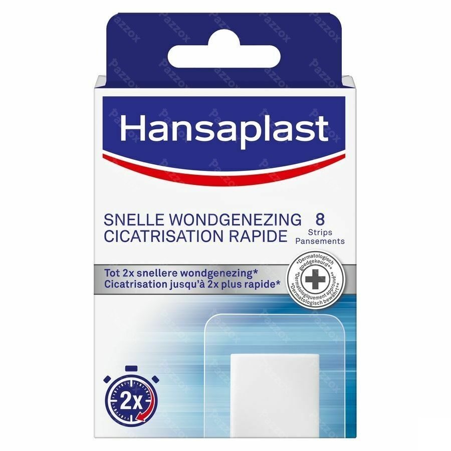 Hansaplast Cicatrisation Rapide Strips 8