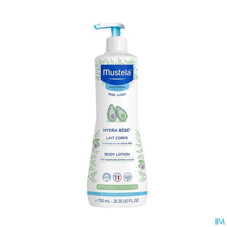 Mustela Hydra Bébé Lait Corps 750ml
