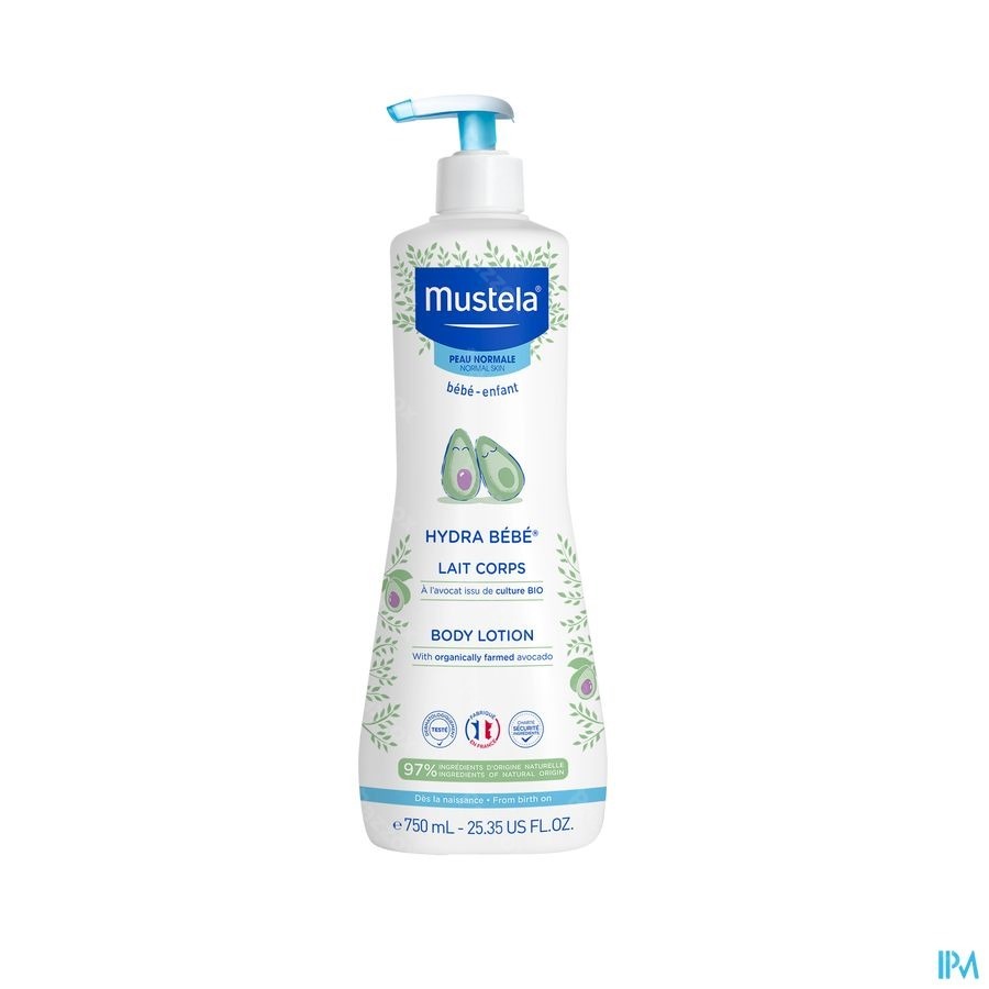 Mustela Hydra Bébé Lait Corps 750ml