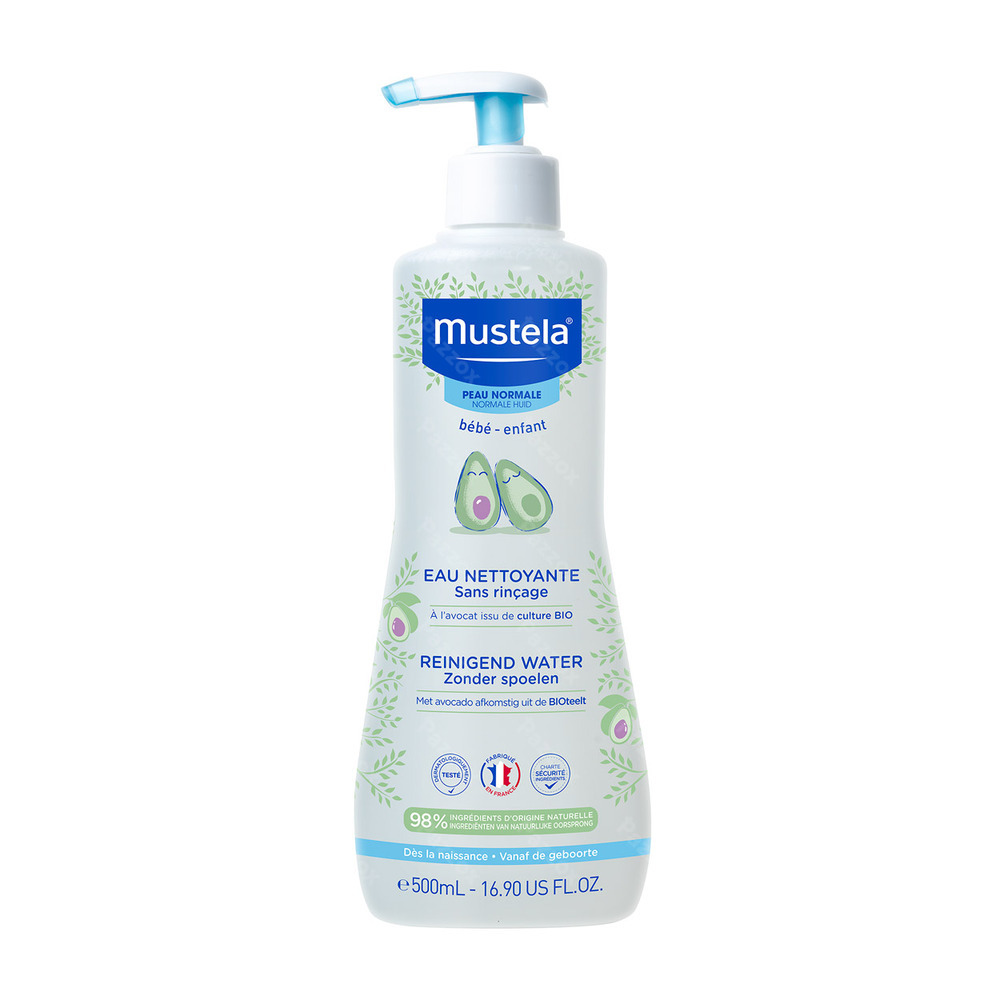 Mustela Eau Nettoyante S/rincage 500ml