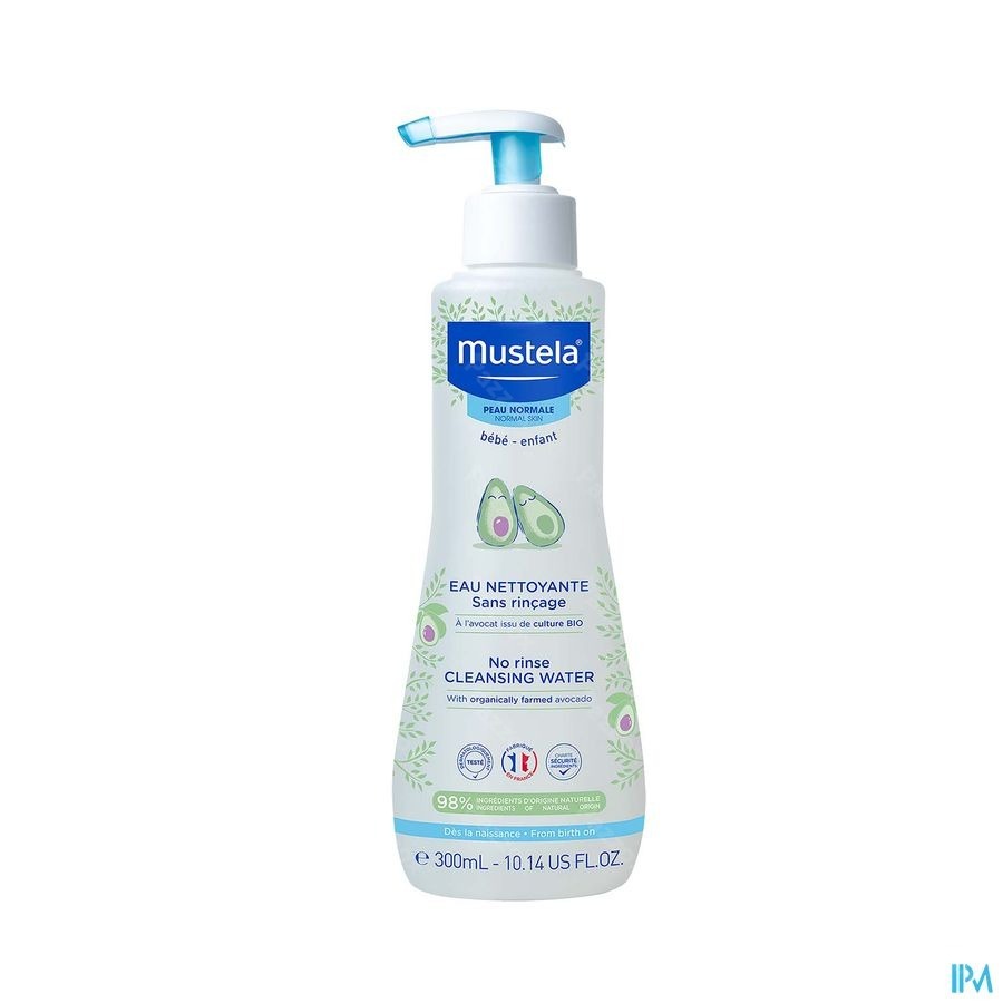 Mustela Pn Eau Nettoyante S/rincage 300ml