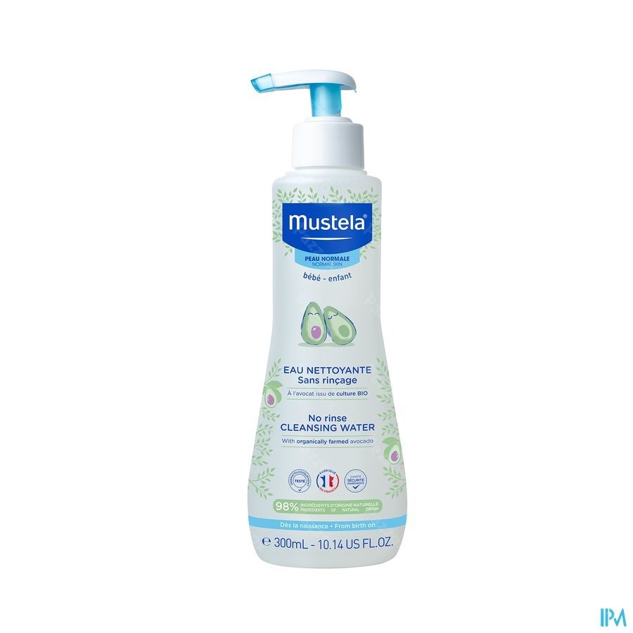Mustela Pn Eau Nettoyante S/rincage 300ml