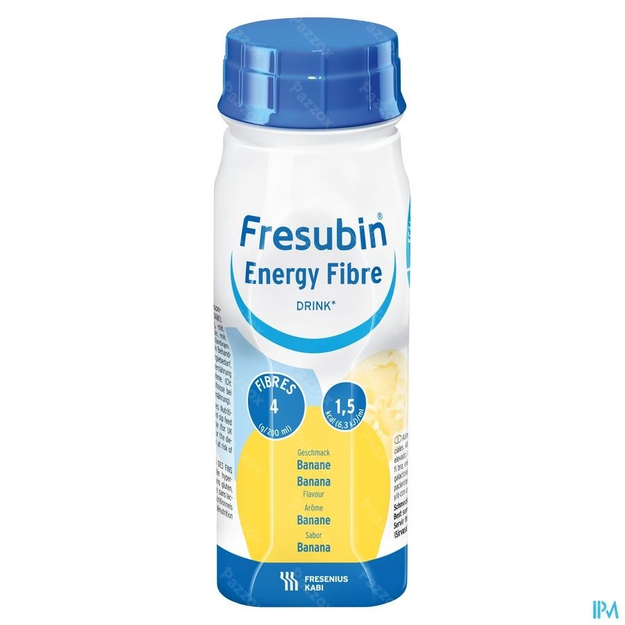 Fresubin Energy Fibre Drink Banane 4x200ml