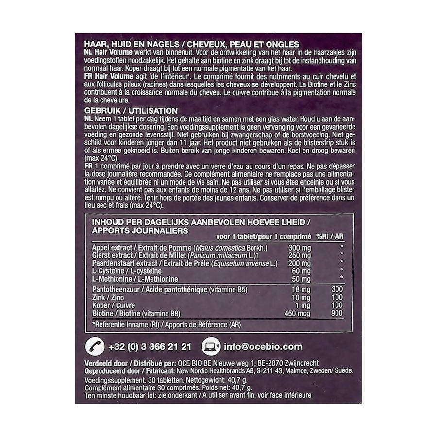 New Nordic Hair Volume Comp 30