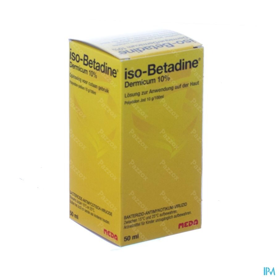 Iso-Betadine Dermicum 10% Solution 50ml