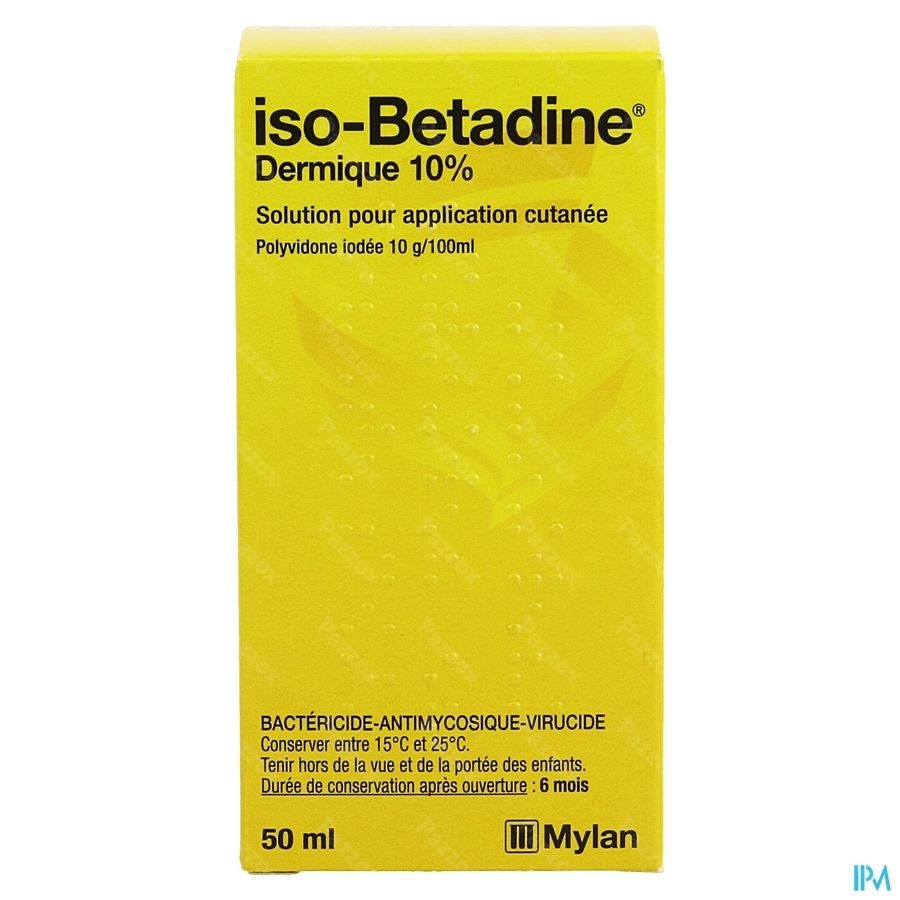 Iso-Betadine Dermicum 10% Solution 50ml