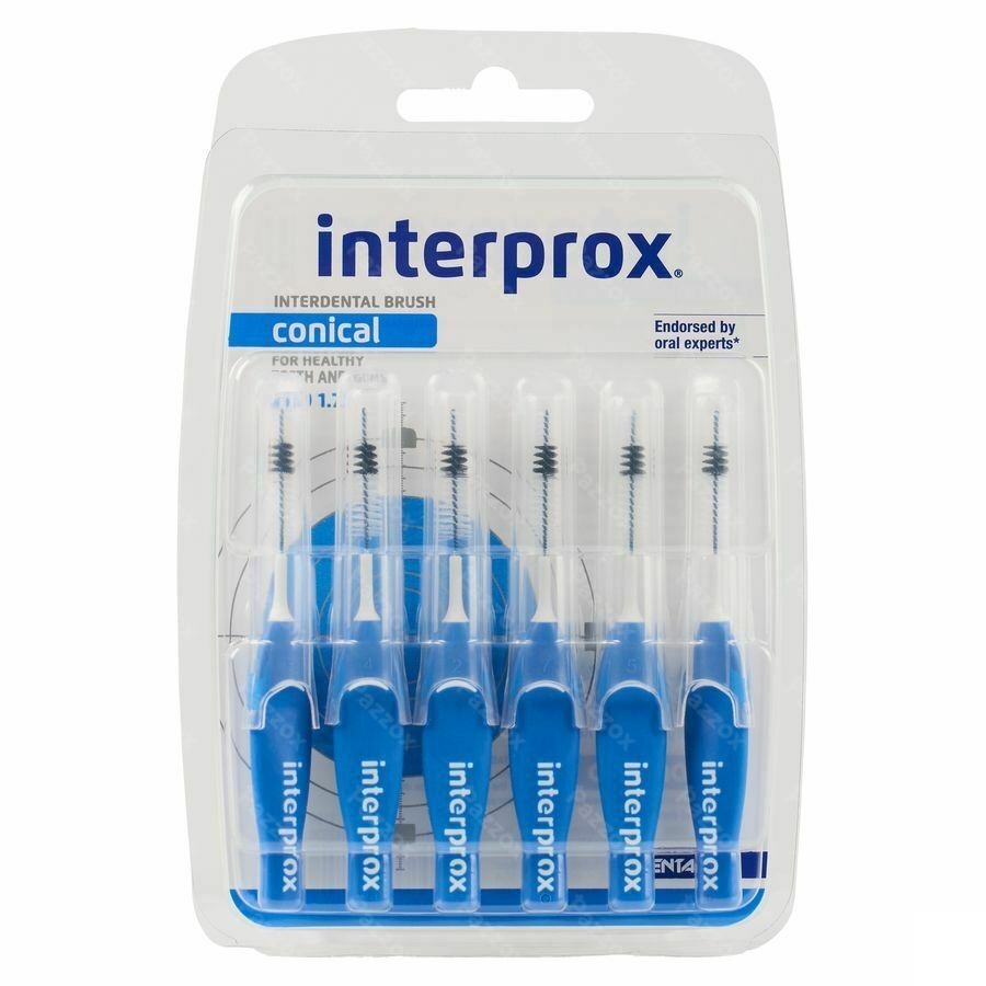 Interprox Conical Bleu 3,5-6mm 31189