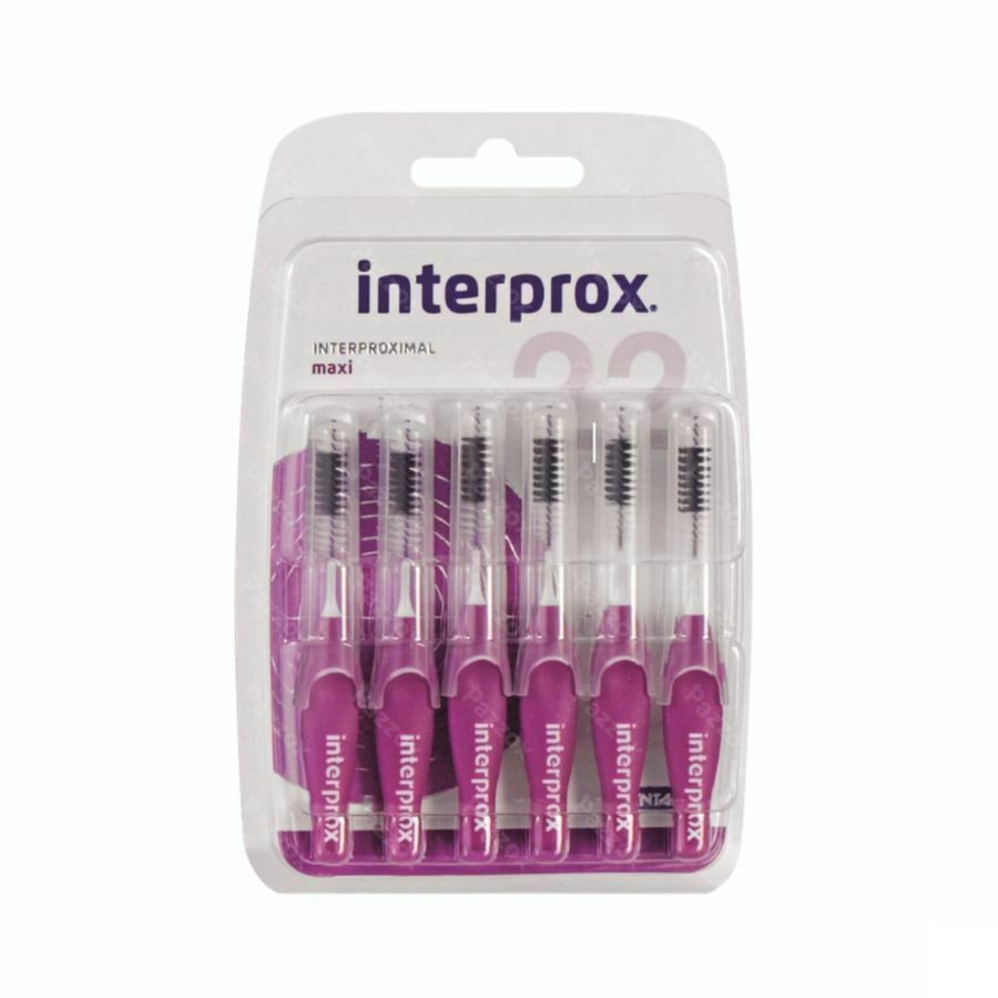 Interprox Maxi Conical Violet 6 Pièces