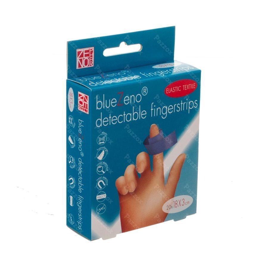 Bluezeno Detectable Fingerstrip 18,0x3,0cm 20