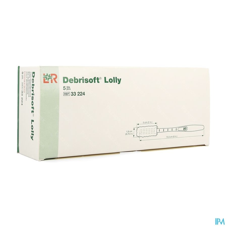 Debrisoft Lolly 15,5cmx 1,9cm 5 33224