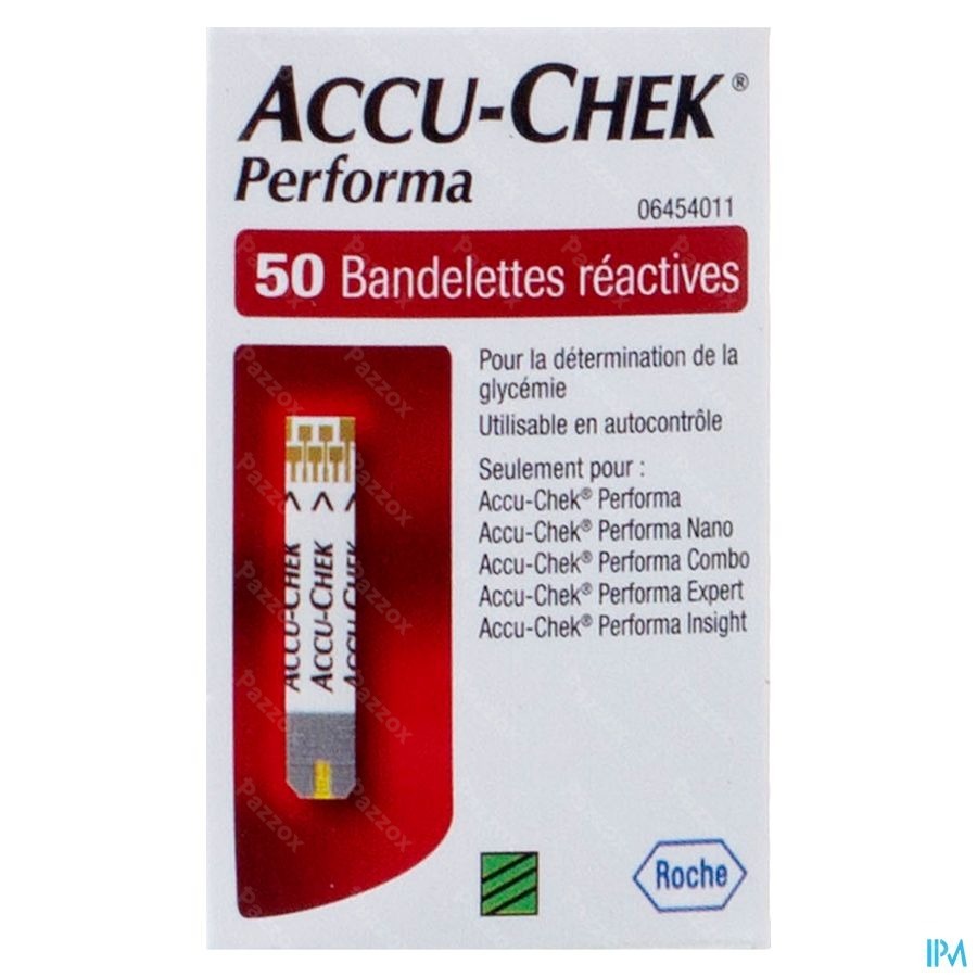Accu Chek Performa Strips 50 06454011031